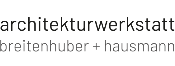 Logo Architekturwerkstatt Breitenhuber + Hausmann